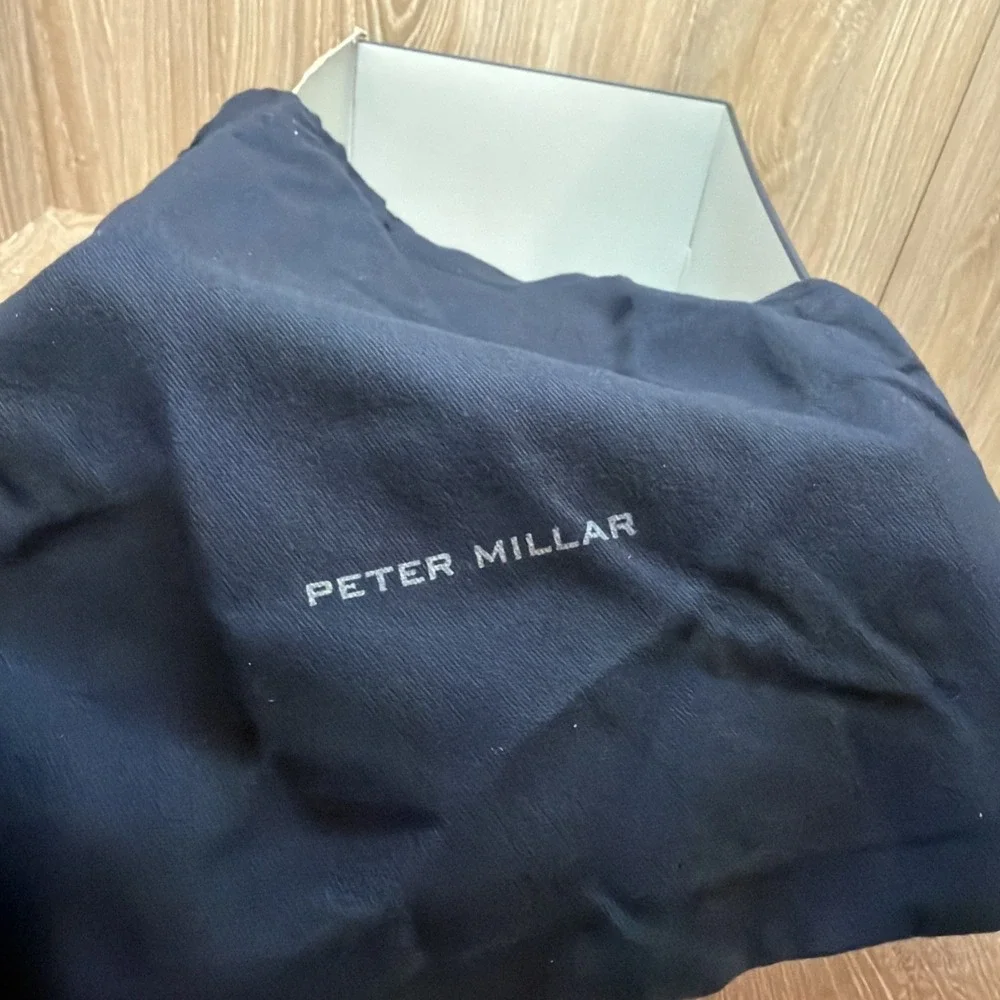 Peter Millar Crown Crafted Men's 9.5 Navy Vantage Lite Suede Sneaker MSRP $225